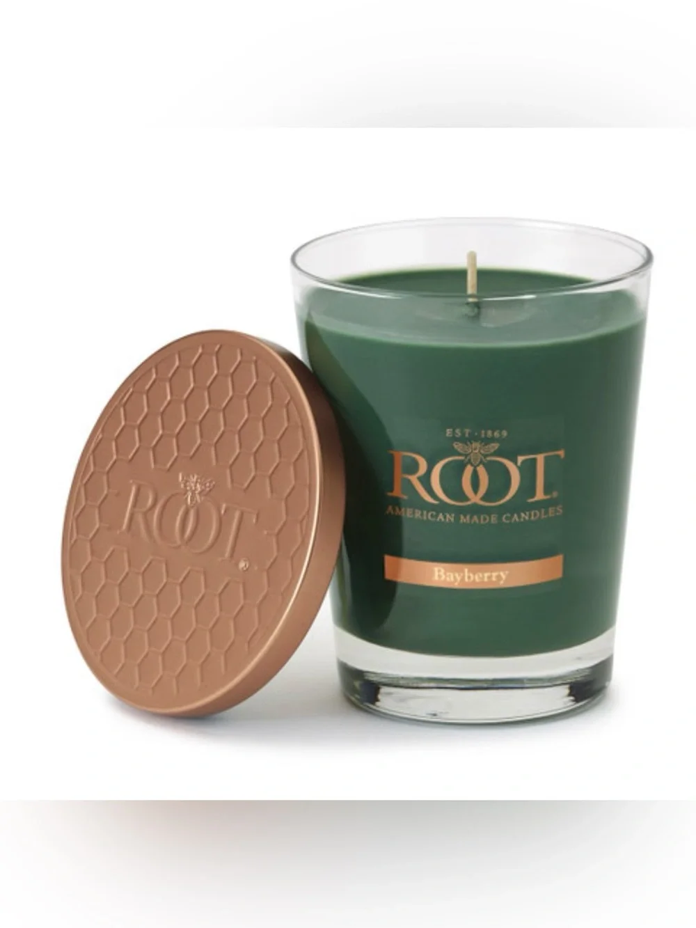 ROOT CANDLES BAYBERRY LARGE VERIGLASS CANDLE, 10.5 OUNCES
